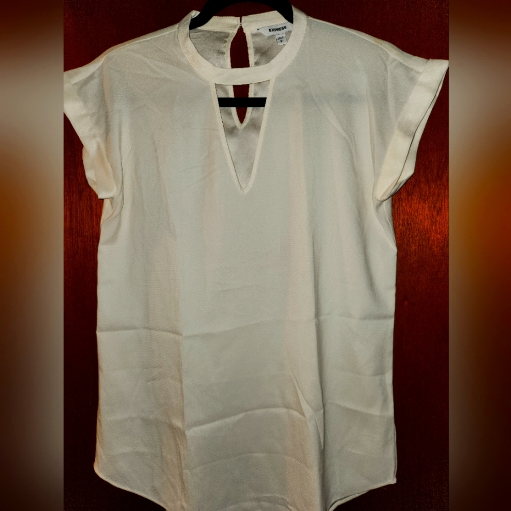 Express women silk top